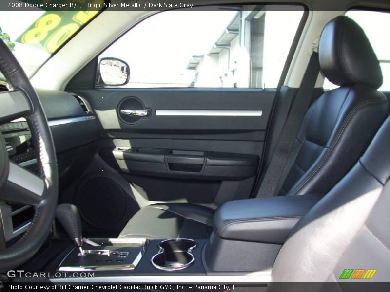 Bright Silver Metallic / Dark Slate Gray 2008 Dodge Charger R/T