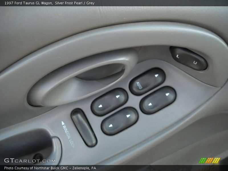 Silver Frost Pearl / Grey 1997 Ford Taurus GL Wagon
