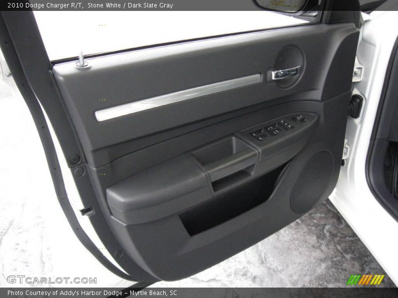 Stone White / Dark Slate Gray 2010 Dodge Charger R/T