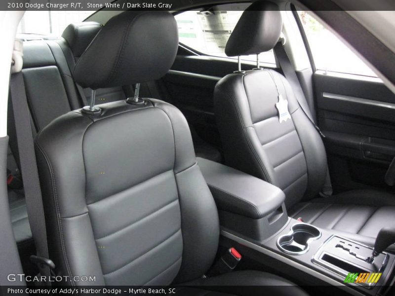 Stone White / Dark Slate Gray 2010 Dodge Charger R/T