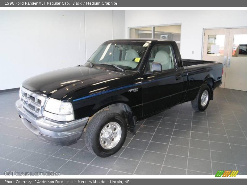Black / Medium Graphite 1998 Ford Ranger XLT Regular Cab