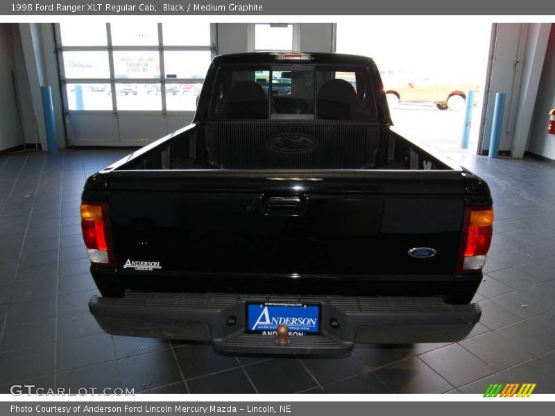 Black / Medium Graphite 1998 Ford Ranger XLT Regular Cab