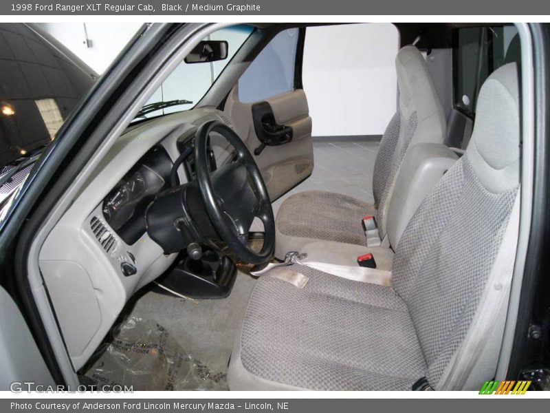 Black / Medium Graphite 1998 Ford Ranger XLT Regular Cab
