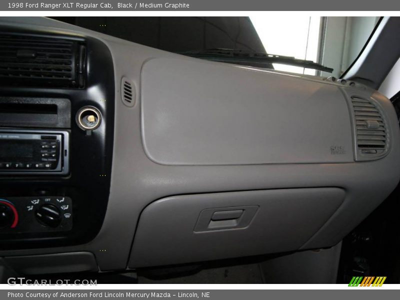 Black / Medium Graphite 1998 Ford Ranger XLT Regular Cab