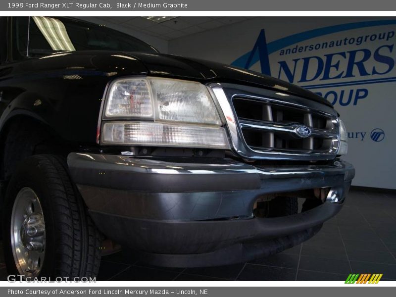 Black / Medium Graphite 1998 Ford Ranger XLT Regular Cab