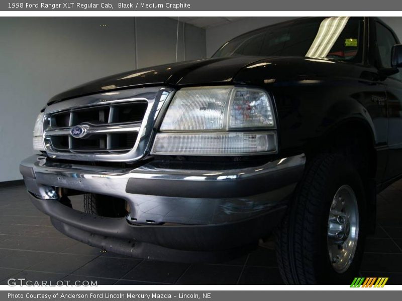 Black / Medium Graphite 1998 Ford Ranger XLT Regular Cab