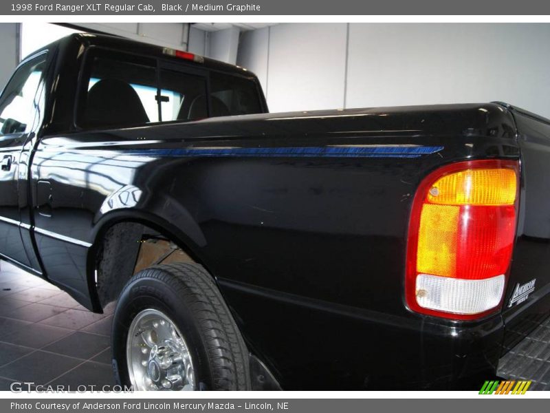 Black / Medium Graphite 1998 Ford Ranger XLT Regular Cab