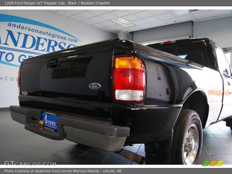 Black / Medium Graphite 1998 Ford Ranger XLT Regular Cab