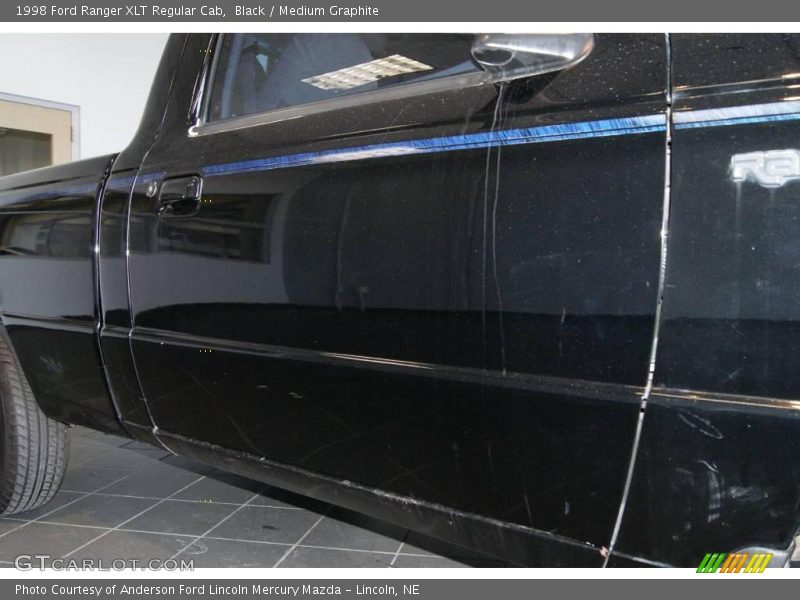 Black / Medium Graphite 1998 Ford Ranger XLT Regular Cab