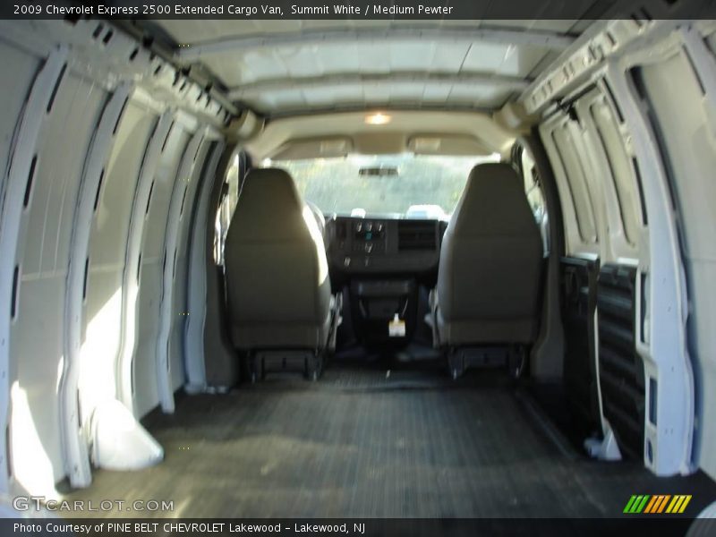 Summit White / Medium Pewter 2009 Chevrolet Express 2500 Extended Cargo Van