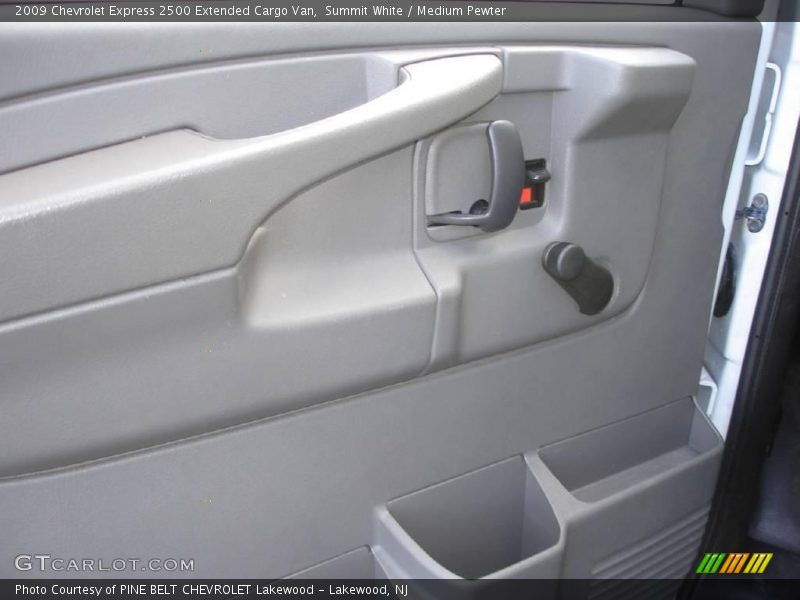 Summit White / Medium Pewter 2009 Chevrolet Express 2500 Extended Cargo Van