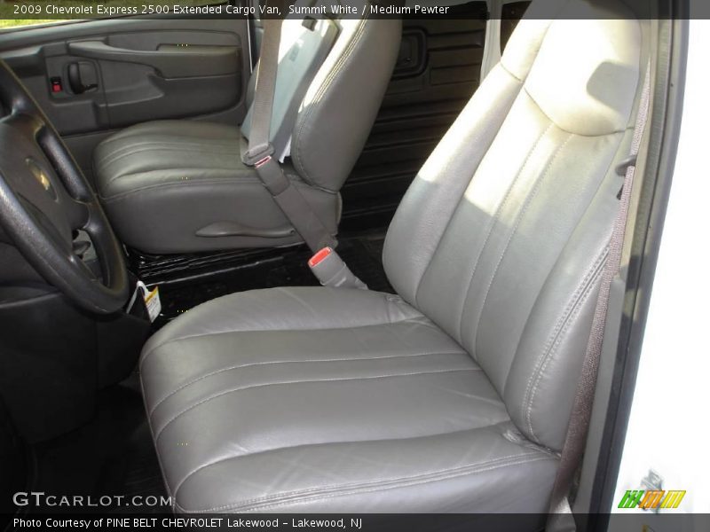 Summit White / Medium Pewter 2009 Chevrolet Express 2500 Extended Cargo Van