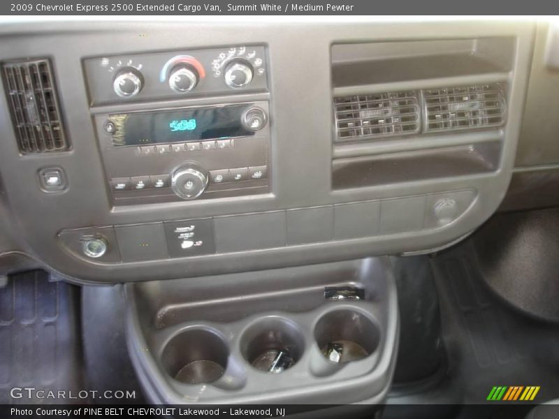 Summit White / Medium Pewter 2009 Chevrolet Express 2500 Extended Cargo Van