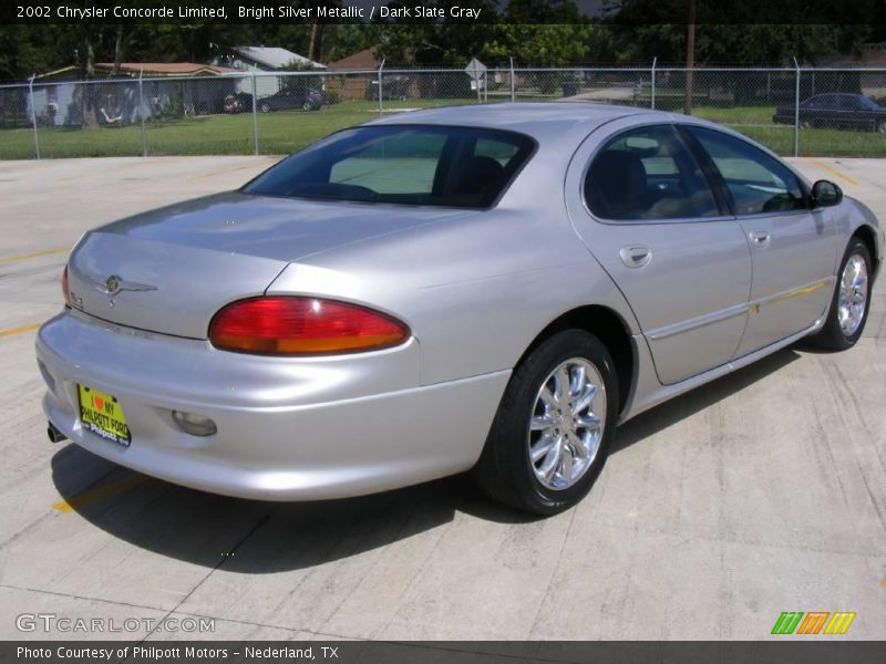 Bright Silver Metallic / Dark Slate Gray 2002 Chrysler Concorde Limited