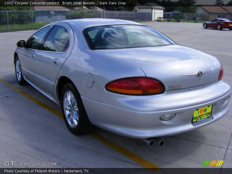 Bright Silver Metallic / Dark Slate Gray 2002 Chrysler Concorde Limited