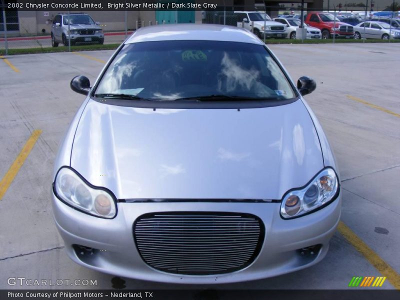 Bright Silver Metallic / Dark Slate Gray 2002 Chrysler Concorde Limited