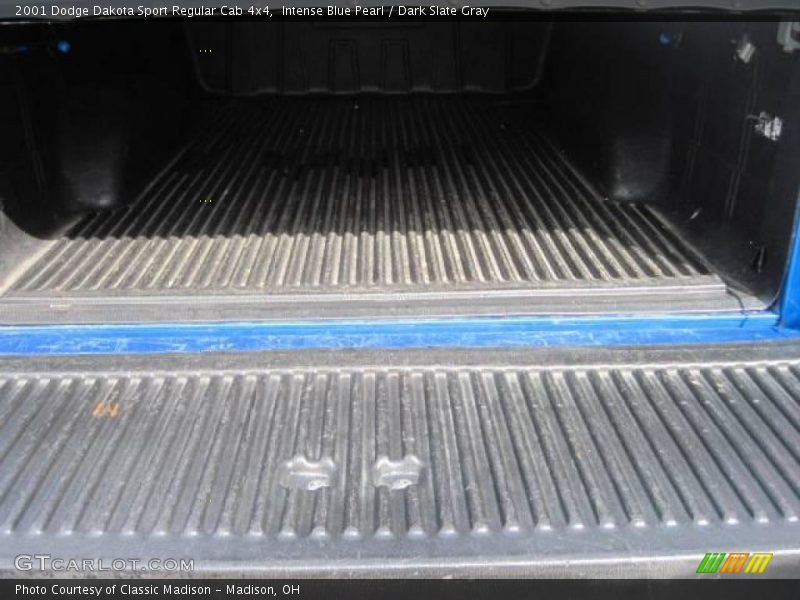 Intense Blue Pearl / Dark Slate Gray 2001 Dodge Dakota Sport Regular Cab 4x4