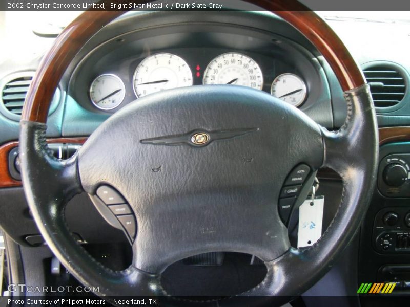 Bright Silver Metallic / Dark Slate Gray 2002 Chrysler Concorde Limited