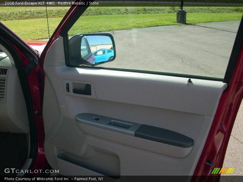 Redfire Metallic / Stone 2008 Ford Escape XLT 4WD