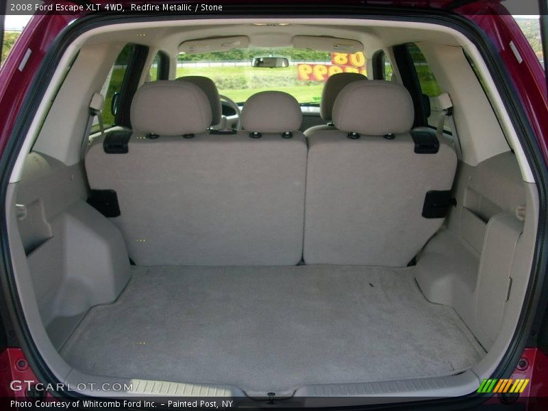 Redfire Metallic / Stone 2008 Ford Escape XLT 4WD