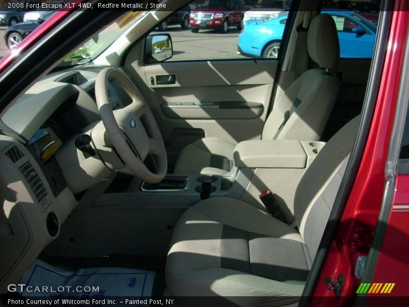 Redfire Metallic / Stone 2008 Ford Escape XLT 4WD