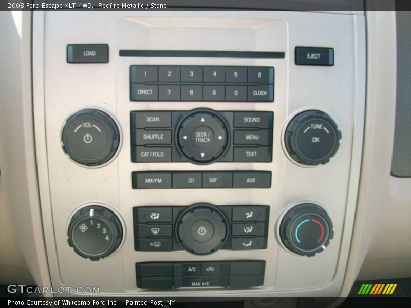 Redfire Metallic / Stone 2008 Ford Escape XLT 4WD