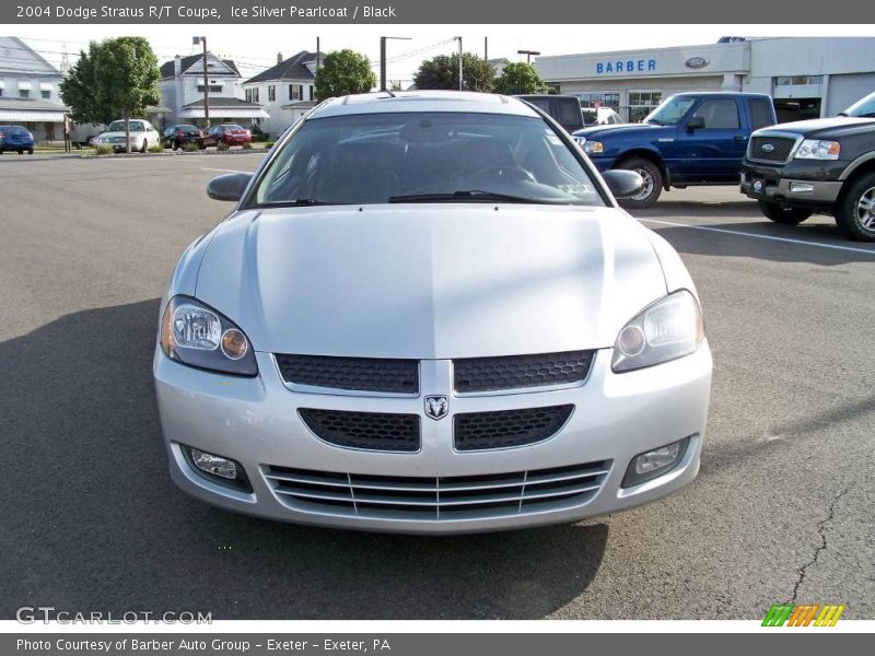 Ice Silver Pearlcoat / Black 2004 Dodge Stratus R/T Coupe