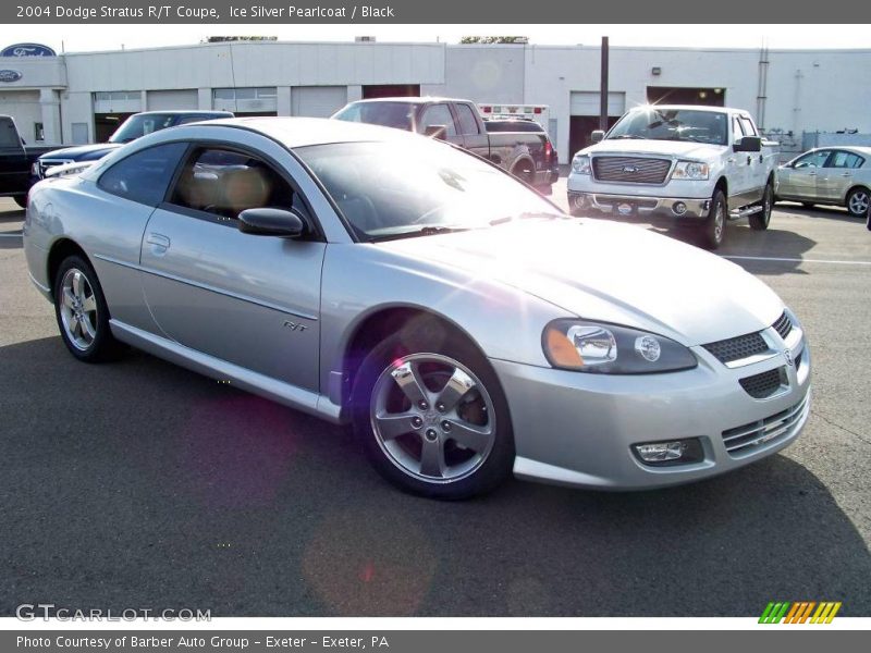 Ice Silver Pearlcoat / Black 2004 Dodge Stratus R/T Coupe