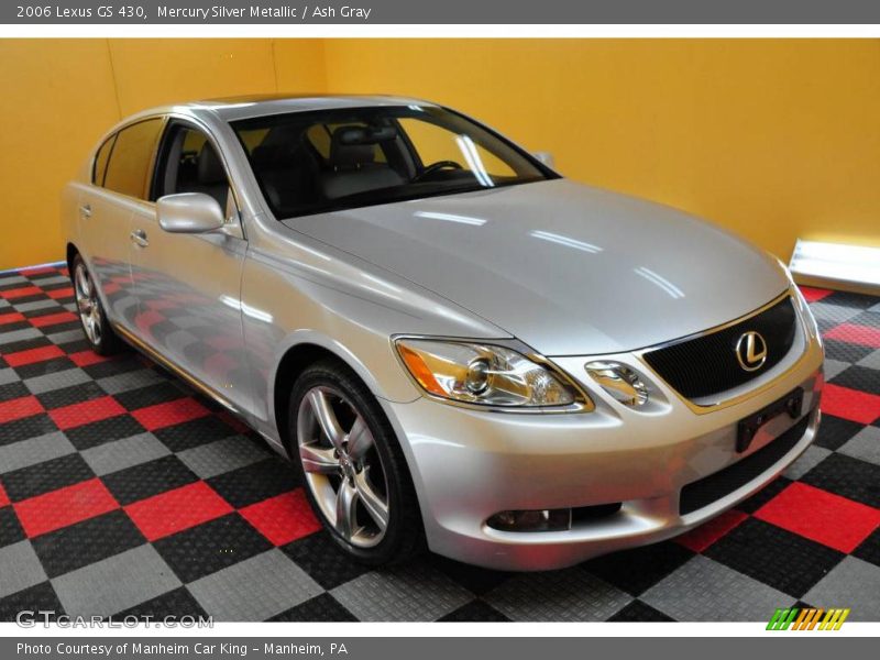 Mercury Silver Metallic / Ash Gray 2006 Lexus GS 430