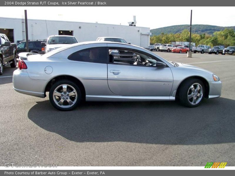 Ice Silver Pearlcoat / Black 2004 Dodge Stratus R/T Coupe