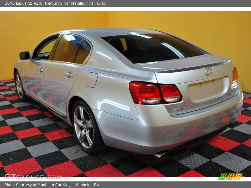 Mercury Silver Metallic / Ash Gray 2006 Lexus GS 430