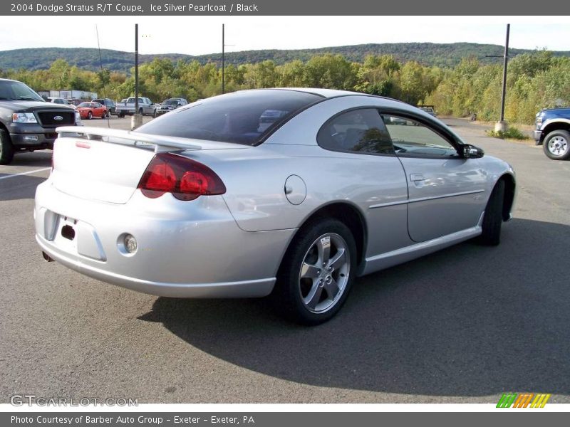 Ice Silver Pearlcoat / Black 2004 Dodge Stratus R/T Coupe