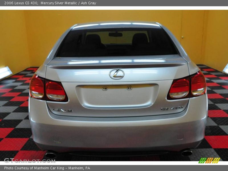 Mercury Silver Metallic / Ash Gray 2006 Lexus GS 430
