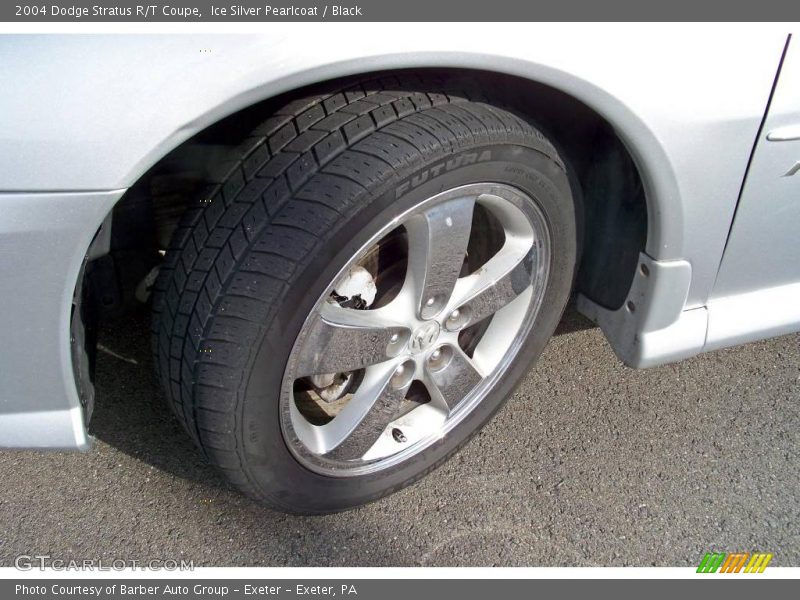 Ice Silver Pearlcoat / Black 2004 Dodge Stratus R/T Coupe