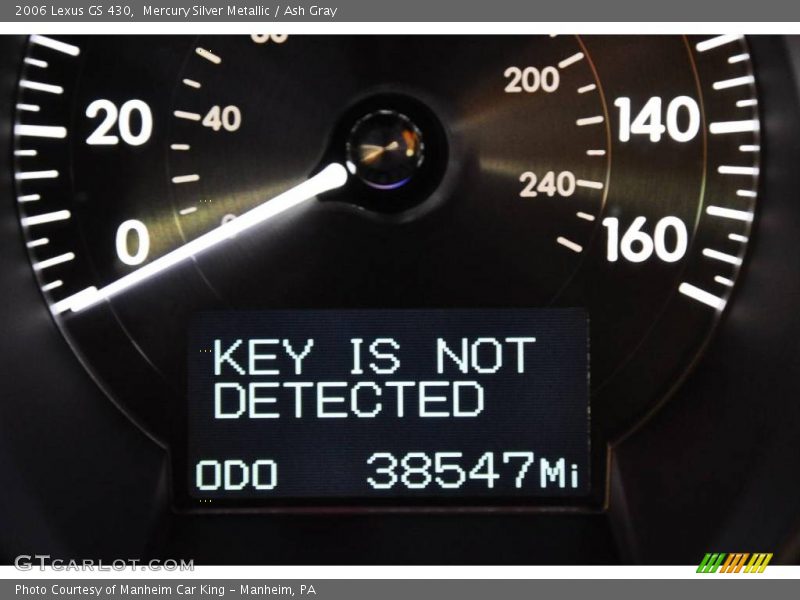 Mercury Silver Metallic / Ash Gray 2006 Lexus GS 430