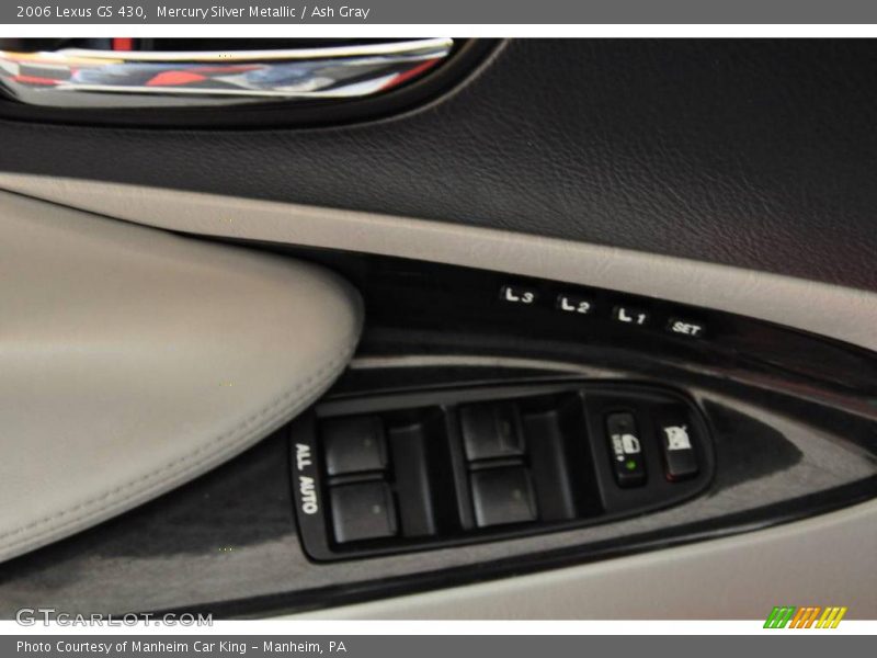 Mercury Silver Metallic / Ash Gray 2006 Lexus GS 430