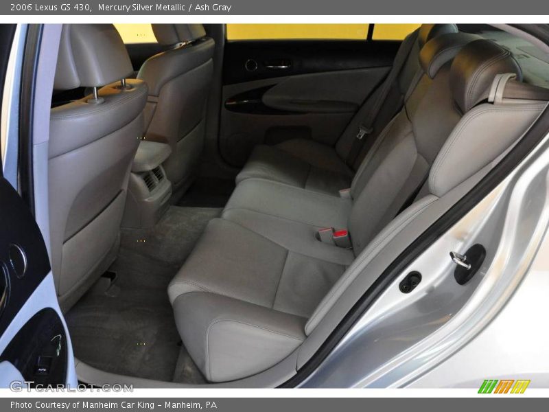 Mercury Silver Metallic / Ash Gray 2006 Lexus GS 430