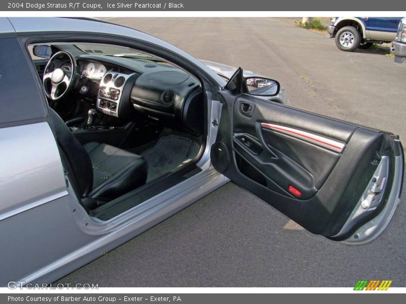 Ice Silver Pearlcoat / Black 2004 Dodge Stratus R/T Coupe