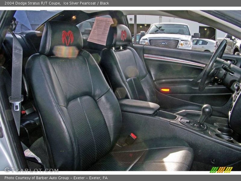 Ice Silver Pearlcoat / Black 2004 Dodge Stratus R/T Coupe