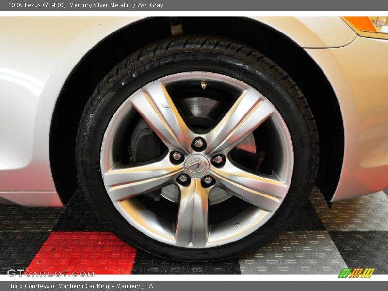 Mercury Silver Metallic / Ash Gray 2006 Lexus GS 430