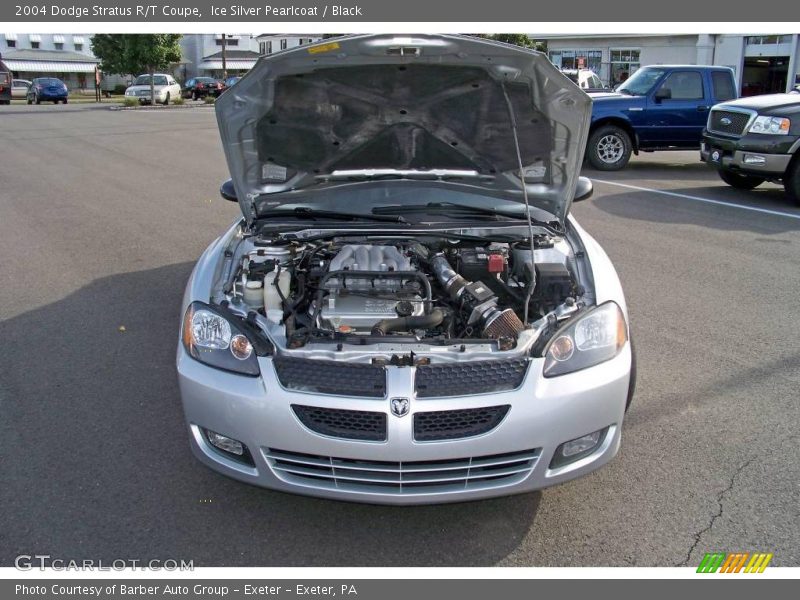 Ice Silver Pearlcoat / Black 2004 Dodge Stratus R/T Coupe