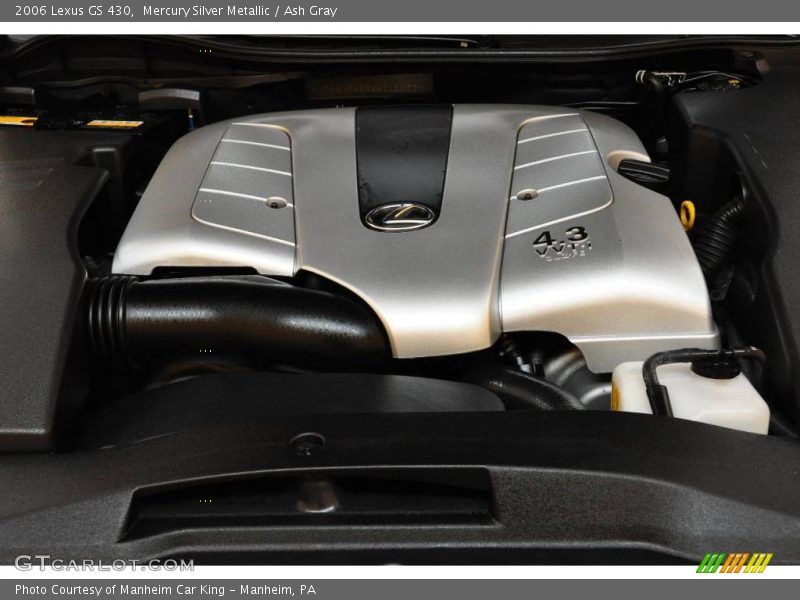 Mercury Silver Metallic / Ash Gray 2006 Lexus GS 430