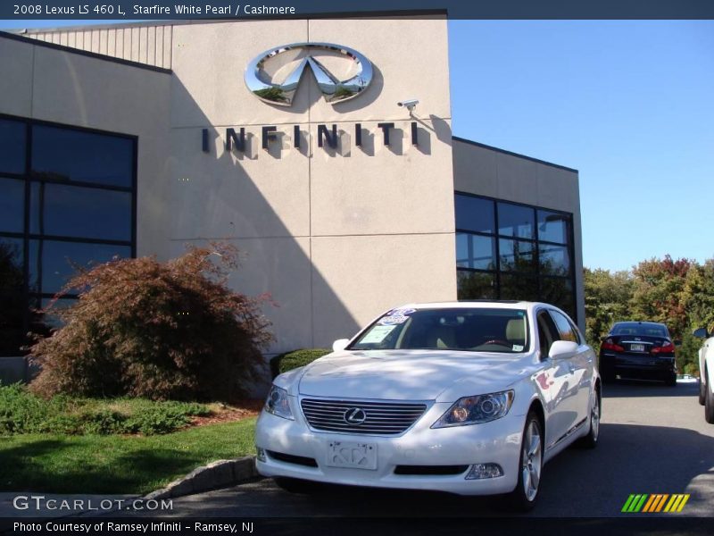 Starfire White Pearl / Cashmere 2008 Lexus LS 460 L
