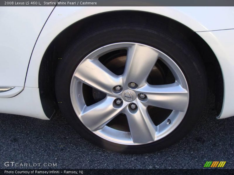 Starfire White Pearl / Cashmere 2008 Lexus LS 460 L