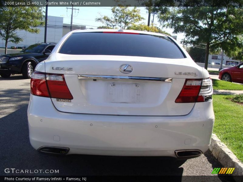 Starfire White Pearl / Cashmere 2008 Lexus LS 460 L