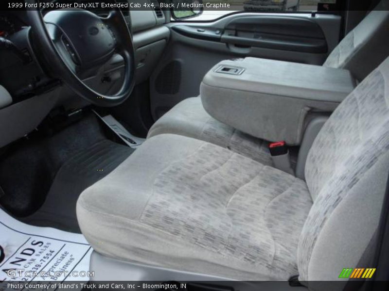 Black / Medium Graphite 1999 Ford F250 Super Duty XLT Extended Cab 4x4