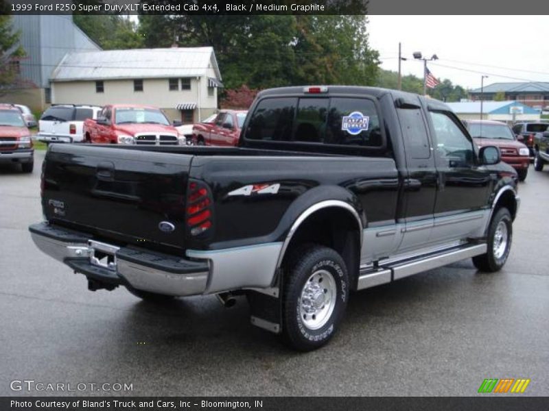 Black / Medium Graphite 1999 Ford F250 Super Duty XLT Extended Cab 4x4