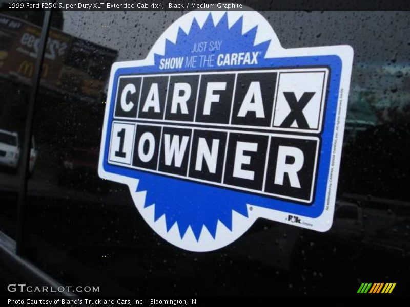 Black / Medium Graphite 1999 Ford F250 Super Duty XLT Extended Cab 4x4