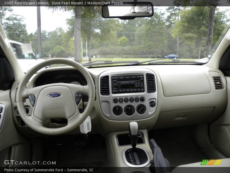 Dune Pearl Metallic / Medium/Dark Pebble 2007 Ford Escape Limited