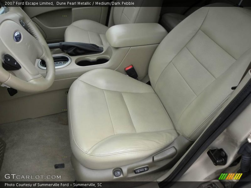 Dune Pearl Metallic / Medium/Dark Pebble 2007 Ford Escape Limited